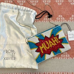 Muah sequin beaded purse From St Xavier new with tags